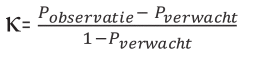 Kappa methode formule.png