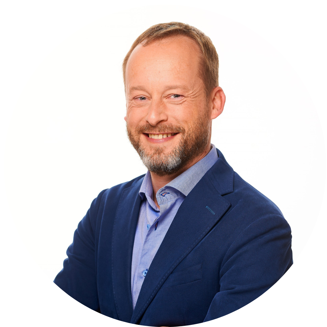 Portretfoto Marcus cirkelvorm