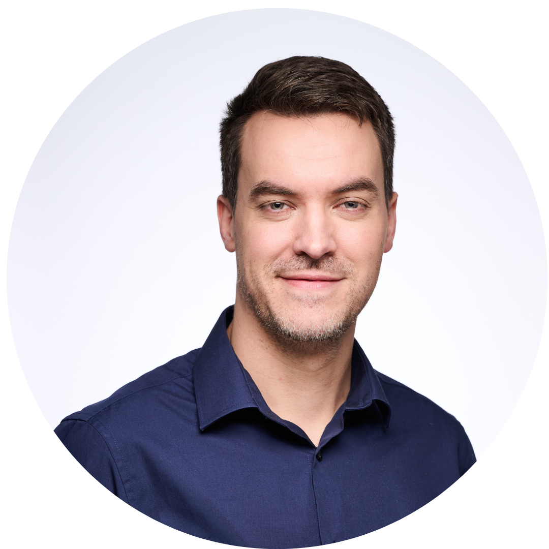Portretfoto Tom cirkelvorm