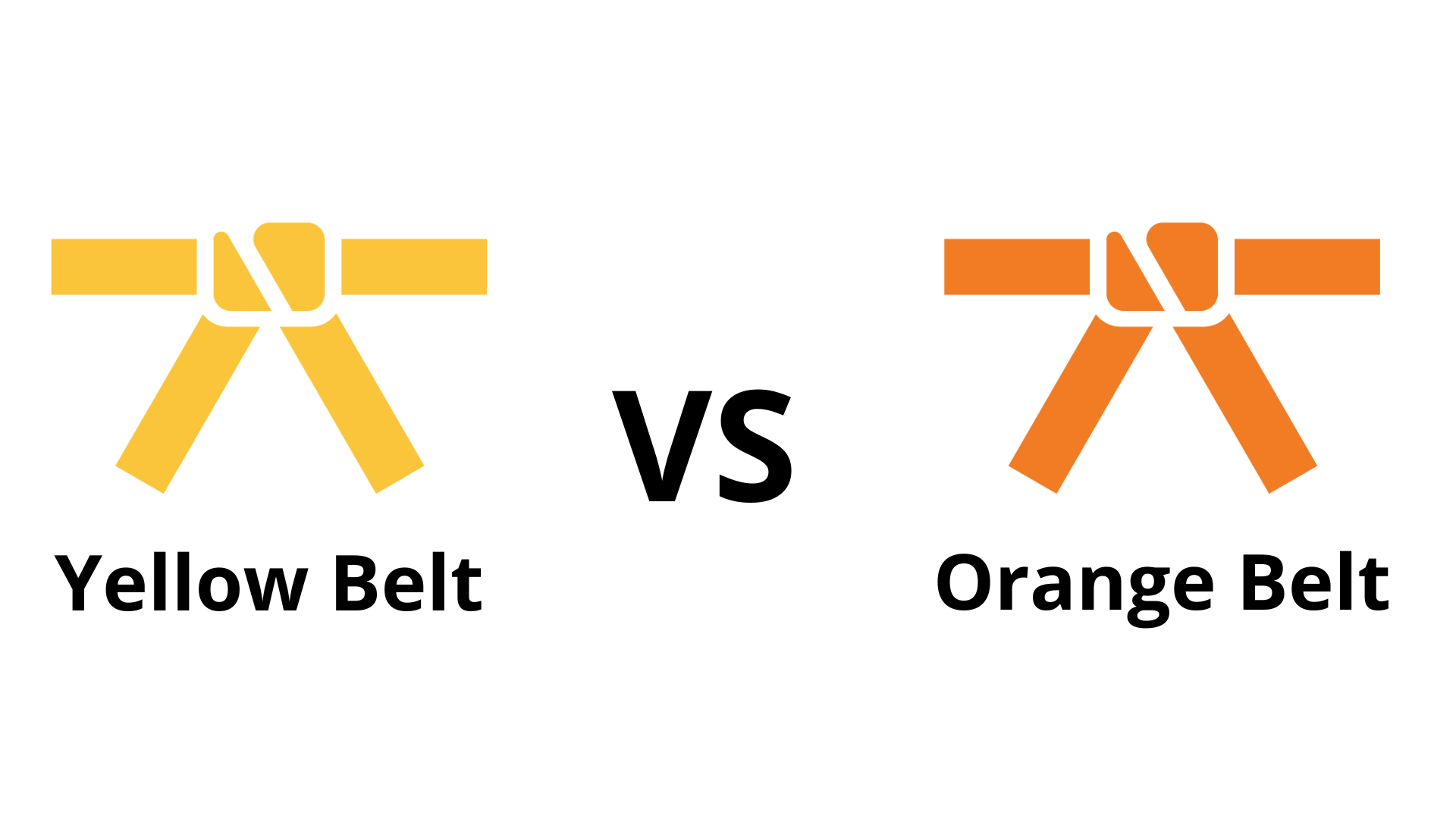 Yellow Belt vs Orange Belt