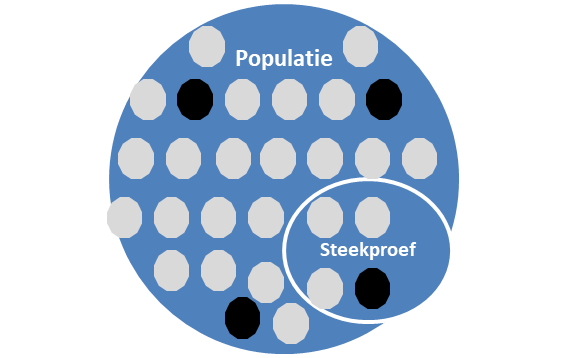 Voorbeeld steekproef
